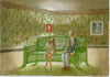 The Green Glass Setee
